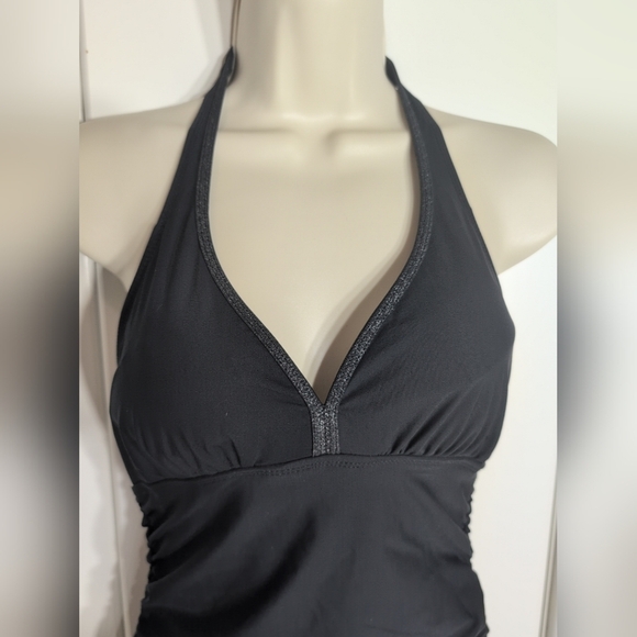 SPANX Black Halter Swim Dress - Picture 2 of 8